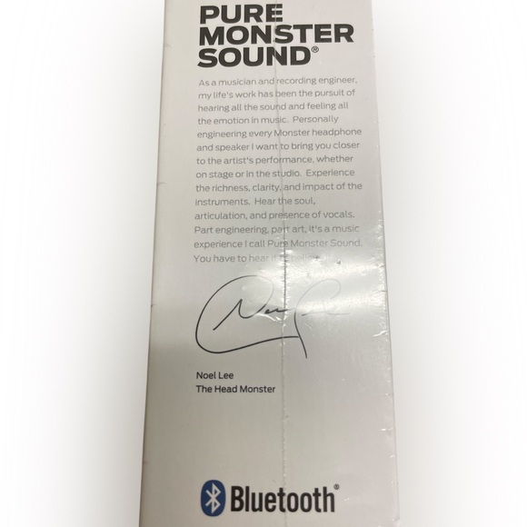 Monster Clarity 101 AirLinks Wireless Earbuds Bluetooth IPX 5 NWT - Picture 3 of 5